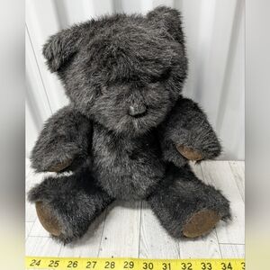 Acclaim Brand Plush Adore Plush Black and Brown Teddy Bear